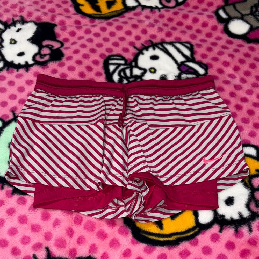 Nike Striped Athletic Shorts